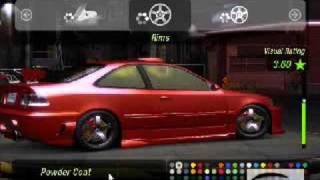 Need For Speed Underground 2 Civic [upl. by Bernj]