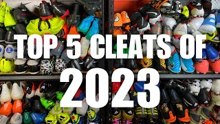 Top 5 Soccer Cleats of 2023 [upl. by Ielhsa]