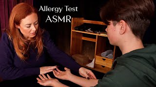 ASMR Allergy Testing Appointment 🌟 Real Person Arms Brushing Bottles [upl. by Lecroy]