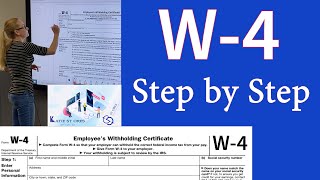 W4 tax form  w4 tax form How to fill out w4 tax form  Step by step walkthrough of w4 [upl. by Sisely923]