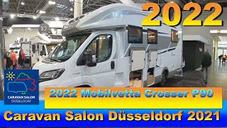 2022 Mobilvetta Crosser P90 Interior and Exterior walkaround Caravan Salon Düsseldorf 2021 [upl. by Ariaec]