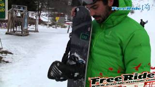 Test snowboard Gnu Riders Choice 2012 par Freeride Attitude [upl. by Alliuqat851]