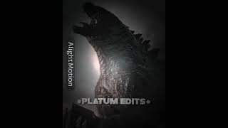 Godzilla 2014 vs RPO Mechagodzilla edit readyplayerone monsterverse [upl. by Eilarol]