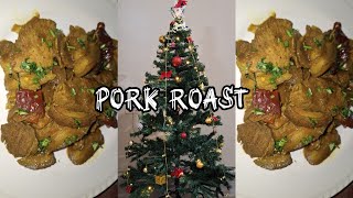 Decorating Christmas 🎄 Pork Roast Recipe Daily Vlog [upl. by Haceber]