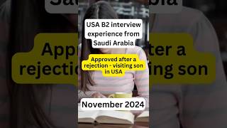 USA B2 visa interview experience  Tourist in USA on B2 visa usavisa travelusa fall2024 [upl. by Fran999]