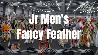 Jr Mens Fancy Feather  2024 Manito Ahbee Pow Wow  Powwowscom [upl. by Nevek39]