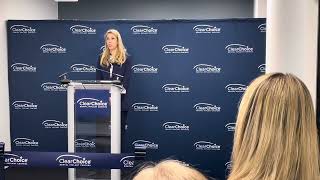 Kim Larson speaks at ClearChoice Dental Implant Centers 100th center opening [upl. by Blakeley]