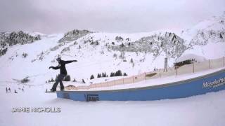 Vans Penken Park Mayrhofen Snowboard Session  08012015 [upl. by Locklin]