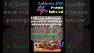 Trivia Comipems 2024 Historia Universal 1 shorts comipems culturageneral [upl. by Schuster]