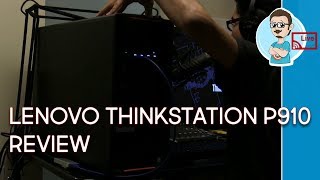 Lenovo ThinkStation P910 QUADRO P6000 Review [upl. by Rudd]