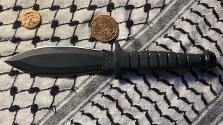 Ontario Spec Plus SP9 Broad Point Fighting Knife Smatchet OKC Ontario Knife Company [upl. by Nivrag]