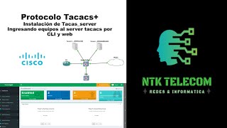 Como Instalar y Configurar server Tacacs GNS3 y CISCO [upl. by Rianna637]