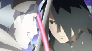 SASUKE VS URASHIKI LUTA COMPLETA [upl. by Hpeseoj]