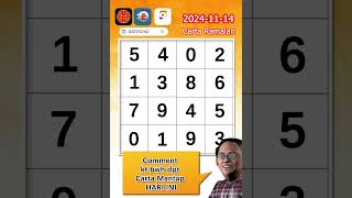 Carta Ramalan 4D Prediction Gd Lotto 111424  Dato Chai ramalan4d gdlotto4dchart 9lotto4D [upl. by Clemens36]