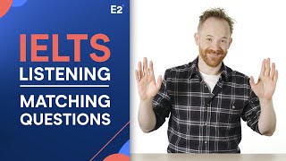 IELTS Listening How to Answer Matching Questions [upl. by Valenta]