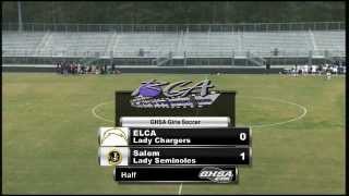 Girls Soccer Salem hosts ELCA [upl. by Delamare]