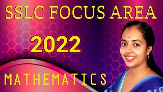 SSLC Focus Area 2022 Mathematics English and Malayalam Kerala syllabus STD 10 [upl. by Thordis249]