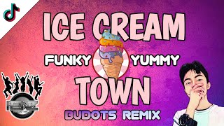 Ice Cream Yummy X Funky Town Tiktok Budots Remix  DJ RENZ TMD [upl. by Muldon]