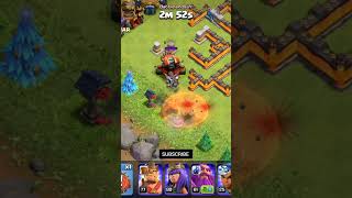 MAX SCATTERSHOT VS SKELETON SPELL clashofclans coc clashofclansattacks gaming supercell [upl. by Ystap400]