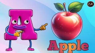 ABC phonic songs। A for apple। Toddler Learning video। Alphabet song। Cuteumikarani [upl. by Hewart]