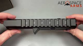 Aero Precision AR15 Assembled Upper Receiver No Fwd Assist Unboxing  APAR610401AC No Commentary [upl. by Sarid273]