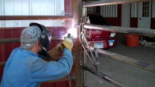 Installing a cowboy latch [upl. by Whitman]