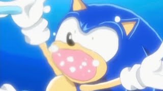 Compilation of Sonic screaming in Sonic X [upl. by Nosduj]