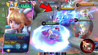 JOY NEW ONE SHOT BUILD GUIDE TO BEAT UNLI LIFESTEAL META HERO  BEST BUILD JOY  MLBB [upl. by Accever]