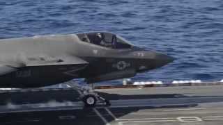 Crew Interviews from F35C Sea Trials [upl. by Eelrihs]