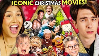 Do Teens Know Iconic Christmas Movies The Grinch Elf Christmas Story  REACT [upl. by Etnoj496]