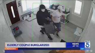 Suspects wanted in Monterey Park burglary series stealing couple’s retirement fund [upl. by Sadnalor]