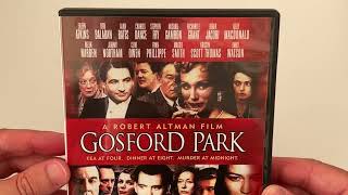 Gosford Park DVD Unboxing [upl. by Arrek]