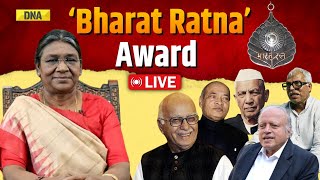 LIVE  Bharat Ratna Awards 2024  President Droupadi Murmu Presents Awards At Rashtrapati Bhavan [upl. by Llevad]