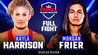 Full Fight  Kayla Harrison vs Morgan Frier  PFL 4 2019 [upl. by Finnigan436]