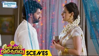 Naveen Chandra and Shruti Sodhi First Night  Meelo Evaru Koteeswarudu Movie Scenes Shemaroo Telugu [upl. by Esmerolda]