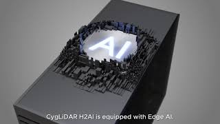 Edge AI based LiDAR CygLiDAR H2AI [upl. by Dnalevets]