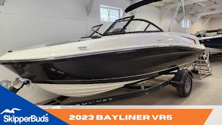 2023 Bayliner VR5 Bowrider Boat Tour SkipperBuds [upl. by Ardnnek]