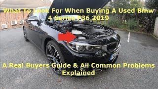 What To Look For When Buying A Used Bmw 4 Series Gran Coupe F36 2019 [upl. by Ianthe655]