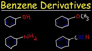 Naming Benzene Ring Derivatives  Aromatic Compounds [upl. by Iney]