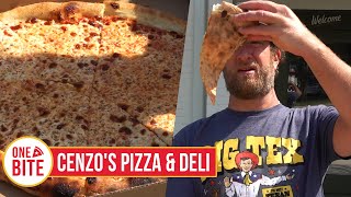 Barstool Pizza Review  Cenzos Pizza amp Deli Dallas TX [upl. by Aloisia]