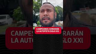 Noticias de Morelos 📢  Campesinos cerrarán la autopista Siglo XXl [upl. by Anelhtak484]