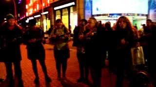 AMAZING Ukelele Flash Mob on Grafton Street [upl. by Enihsnus]