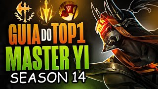 Guia completo do Sinerias sobre Master Yi TOP 1 MASTER YI MUNDO [upl. by Ennaesor]