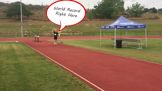 World M55 Masters Javelin Record  6676M by Roald Bradstock [upl. by Hareehat]