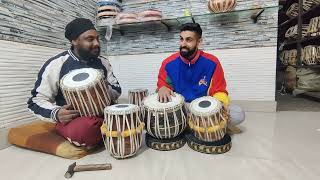 World Famous Percussionist Shobhit Banwait  Got His Favourite Tabla  At Jonty Musical Kendra [upl. by Melamed]