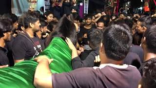 Sangat e Rasule Khuda saws pursa of Hazrat Abbas as 2017 palagali [upl. by Verile]