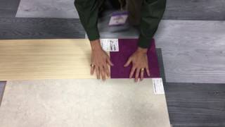 Marmoleum Click Cinch Loc Demonstration [upl. by Amekahs720]