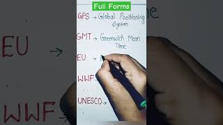 Full Forms trending shorts viralvideo [upl. by Atisor]