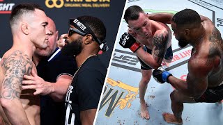 In Depth Colby Covington vs Tyron Woodley at UFC Vegas 11 [upl. by Elyrehc824]