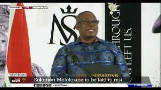 Solly Moholo  Panyaza Lesufi pays tribute to the Mkhukhu Gospel singer [upl. by Inaluiak960]